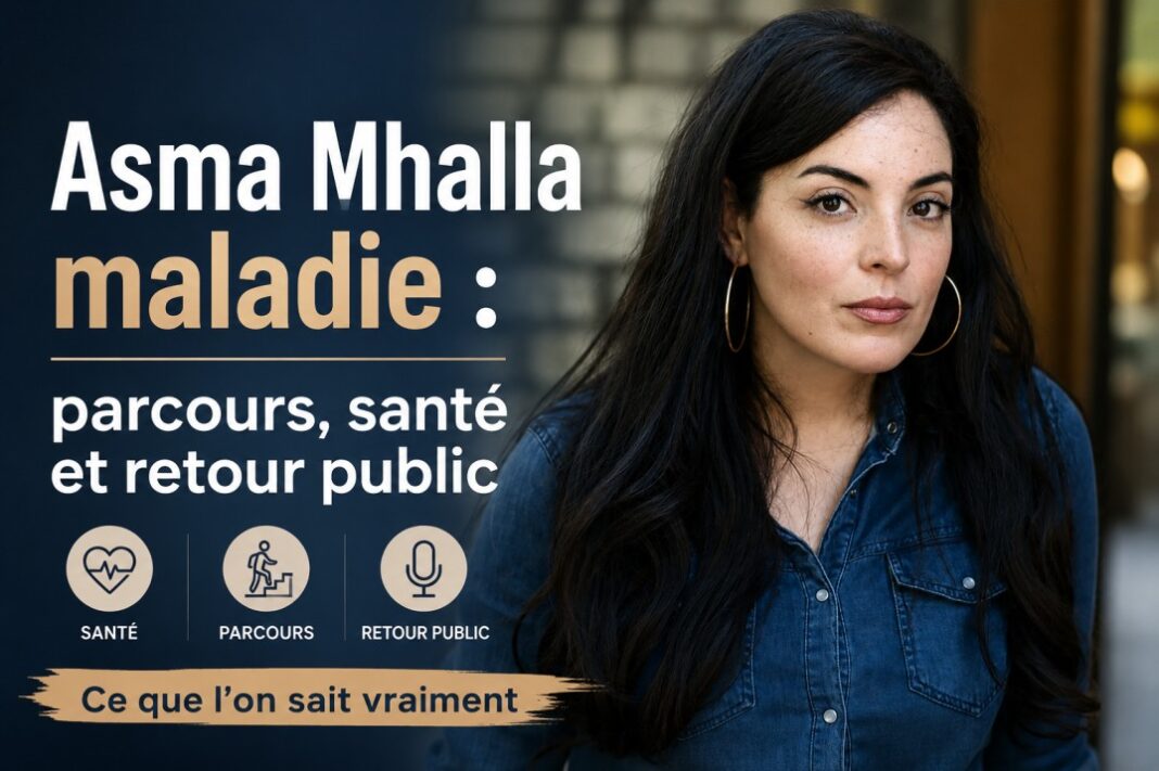 asma mhalla maladie Asma Mhalla maladie : parcours, santé et retour public