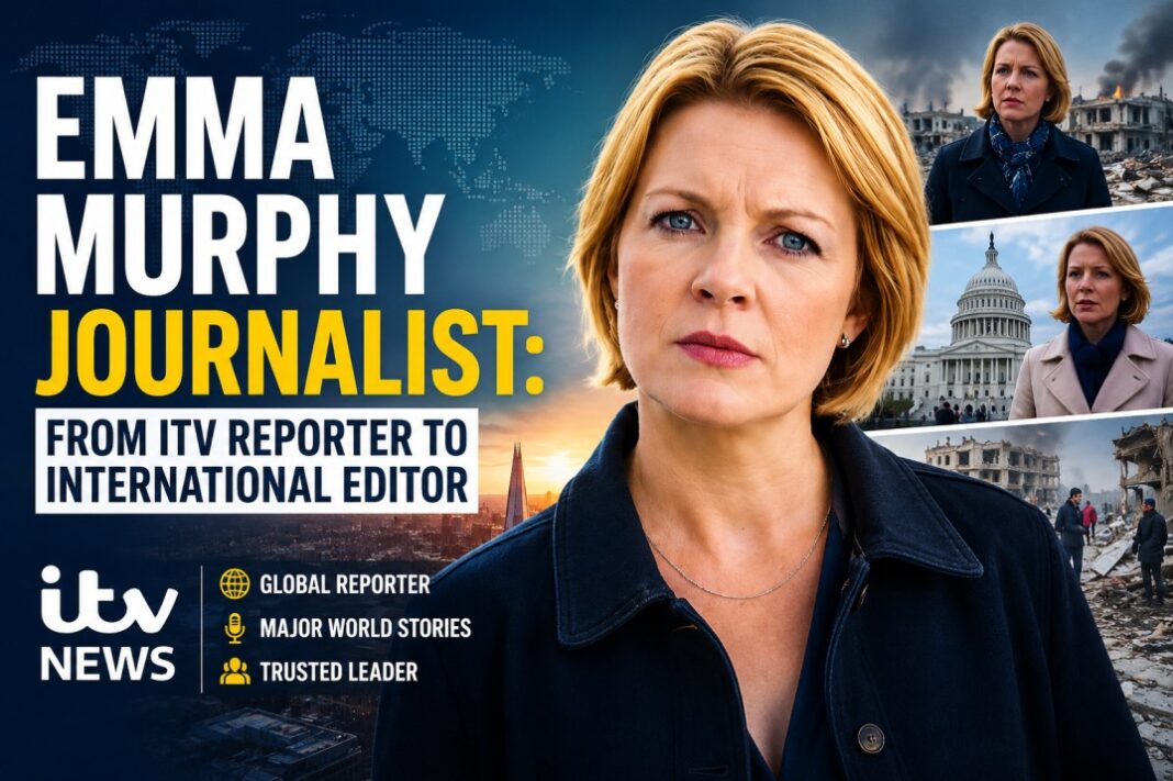 Emma Murphy Journalist: From ITV Reporter to International Editor